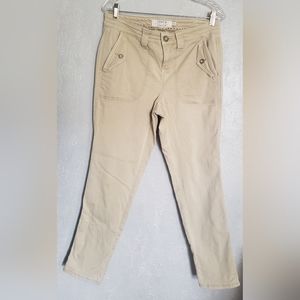 TORRID Women's Chino & Khaki Tan Beige Casual Work Pants Straight Skinny Sz. 12